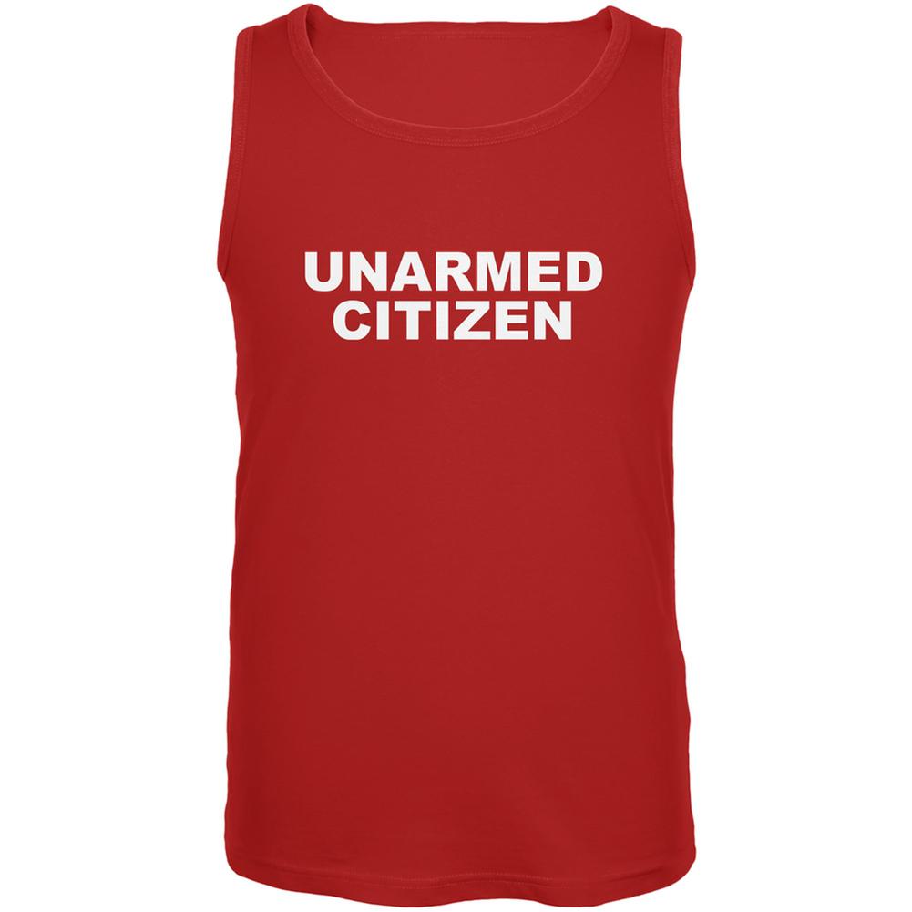 Ferguson Unarmed Citizen Red Adult Tank Top Men's Tank Tops Old Glory 2XL Red 