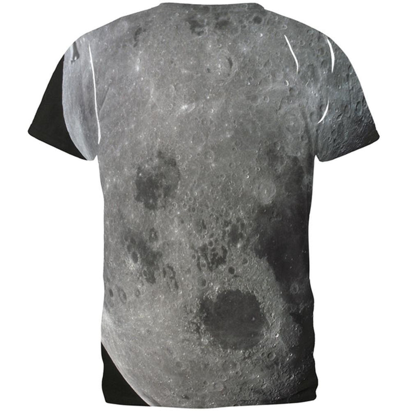 Moon All Over Adult T-Shirt Men's T-Shirts Old Glory   