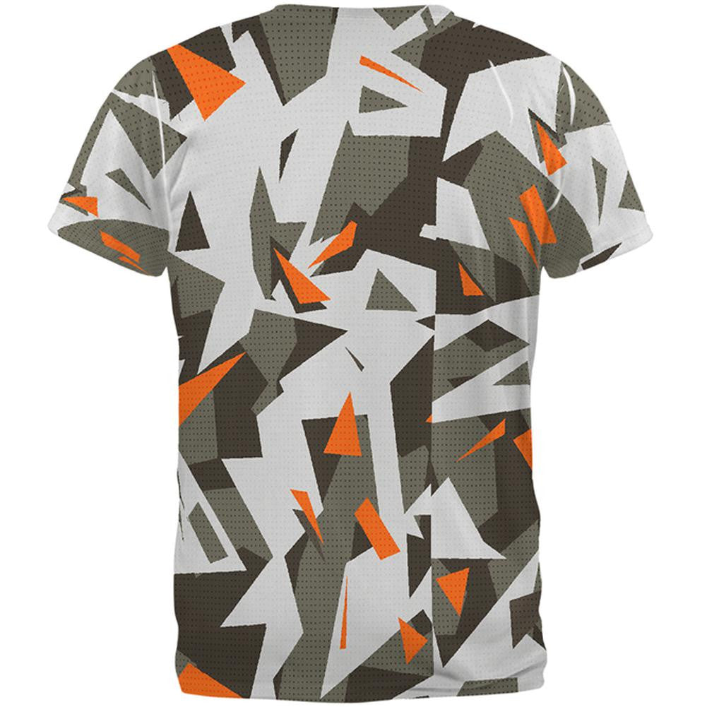 Modern Camo All Over Adult T-Shirt Men's T-Shirts Old Glory   