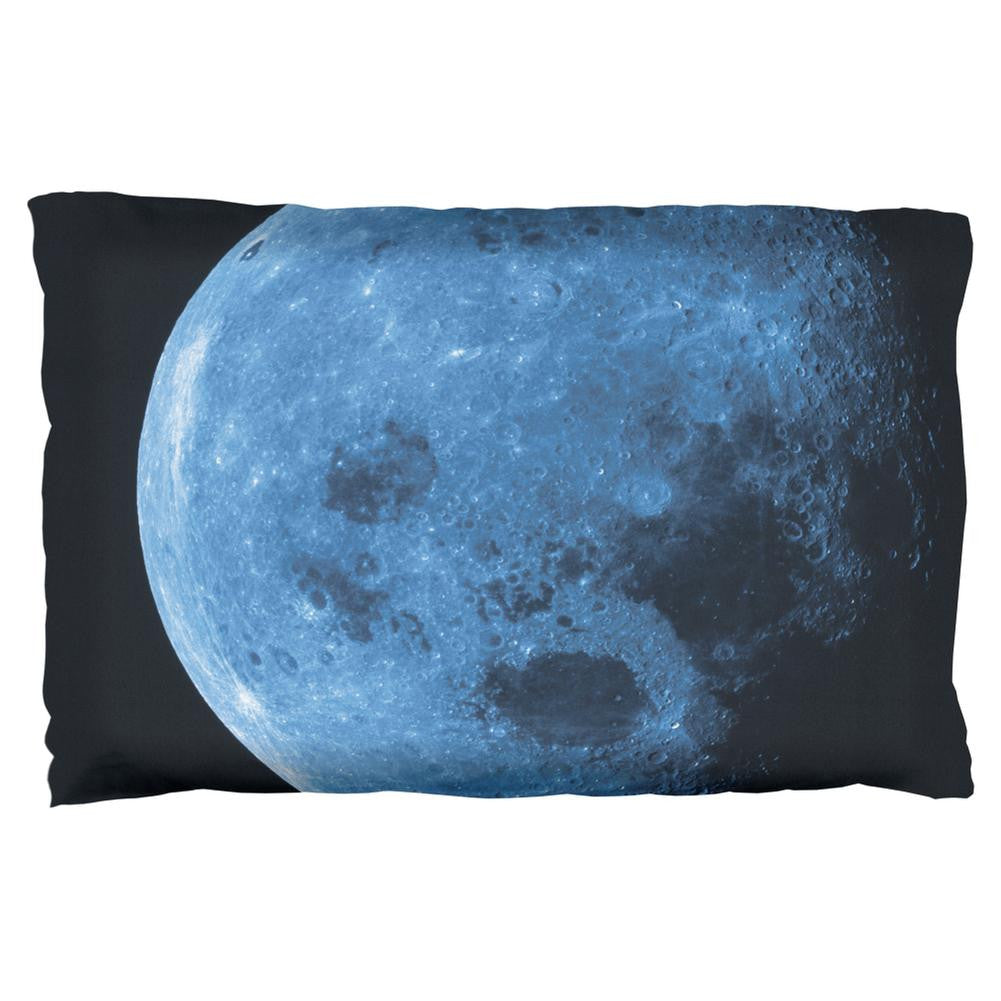 Once in a Blue Moon Pillow Case Pillowcases Old Glory OS White 