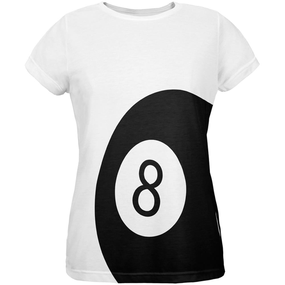 8 Ball All Over Womens T-Shirt Women's T-Shirts Old Glory 2XL Multi 