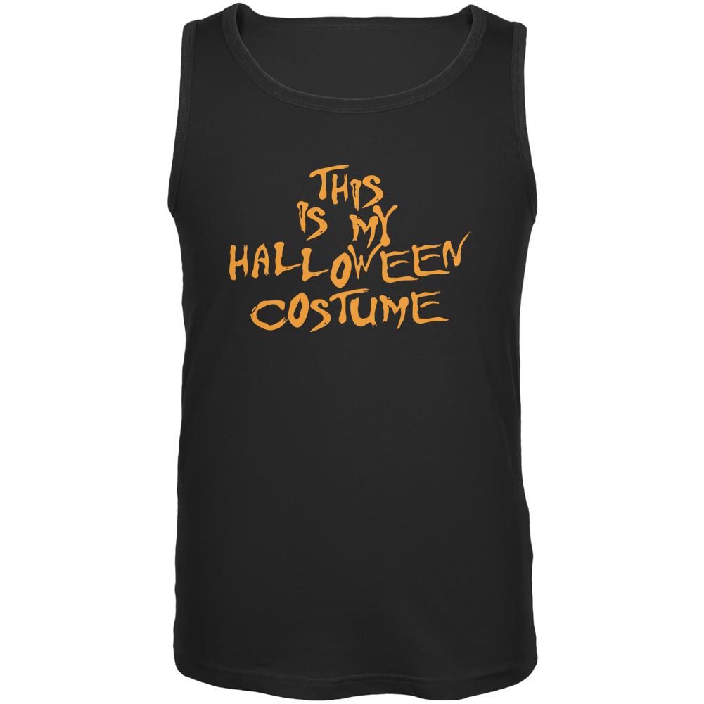 My Funny Cheap Halloween Costume Black Adult Tank Top Men's Tank Tops Old Glory 2XL Black 