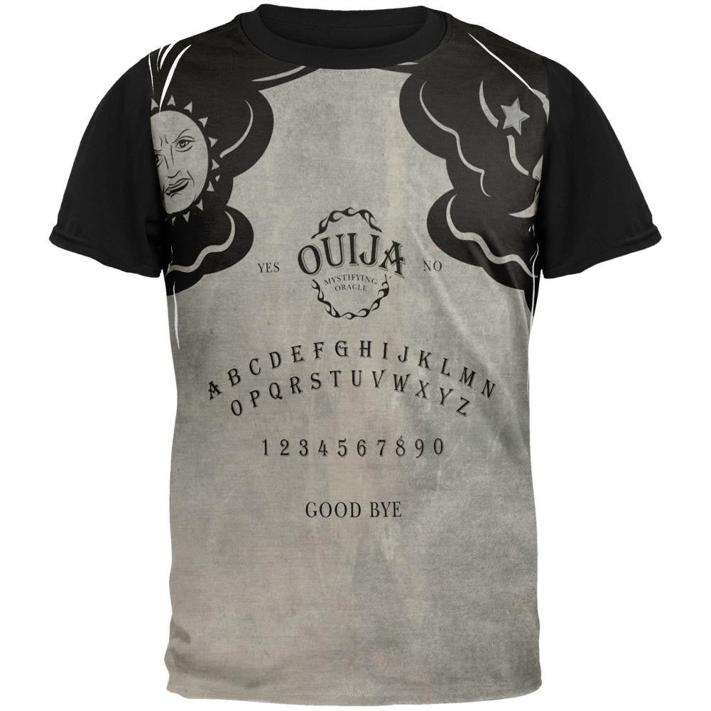 Halloween Ouija Board Costume Adult Black Back T-Shirt Men's T-Shirts Old Glory SM Multi 