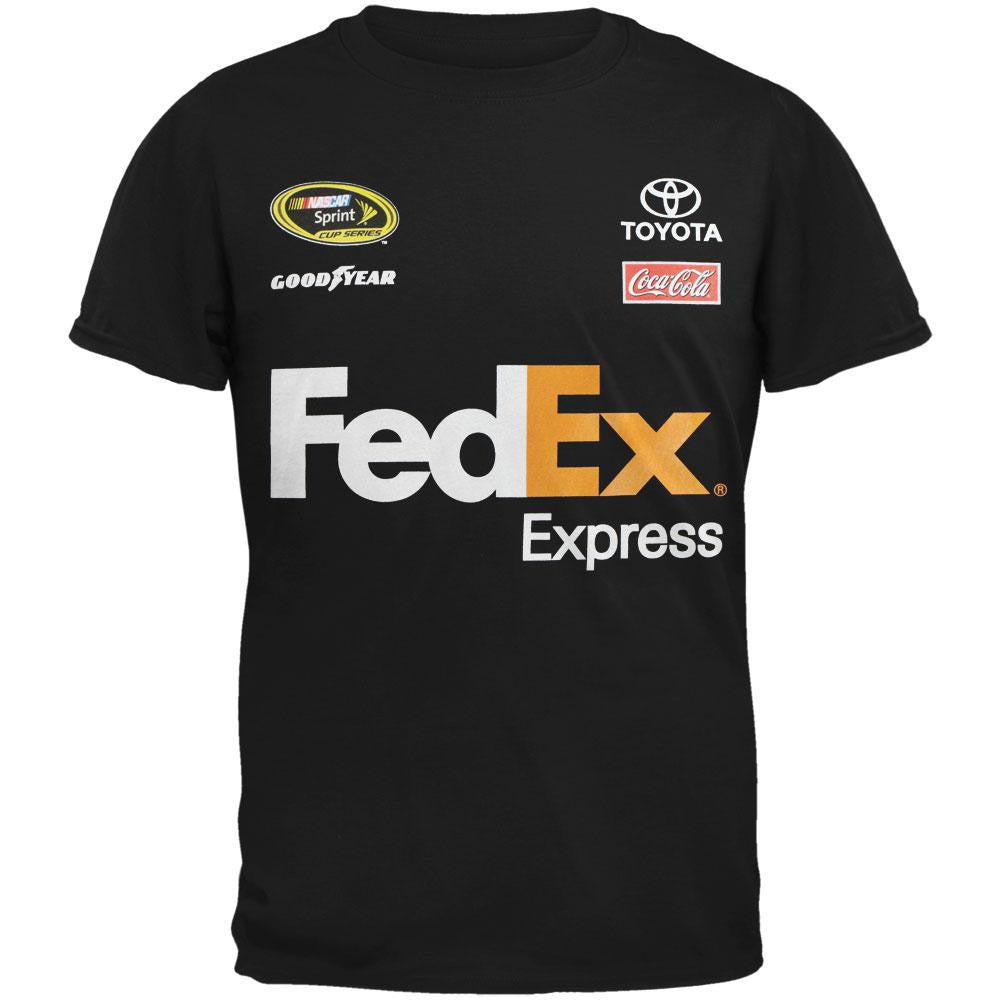 Denny Hamlin - 11 Uniform Costume Adult T-Shirt Men's T-Shirts Denny Hamlin MD Black 