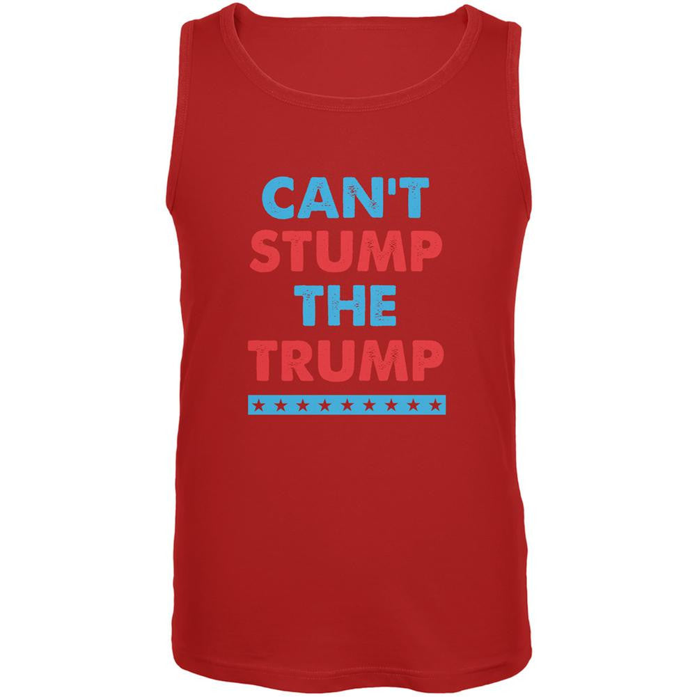 Election 2016 Trump Can't Stump The Trump Red Adult Tank Top Men's Tank Tops Old Glory 2XL Red 