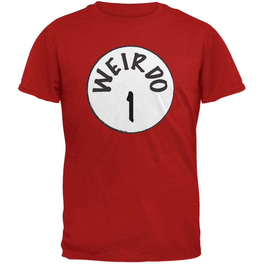 Halloween Weirdo 1 One Red Youth T-Shirt Youth T-Shirts Old Glory LG Red 