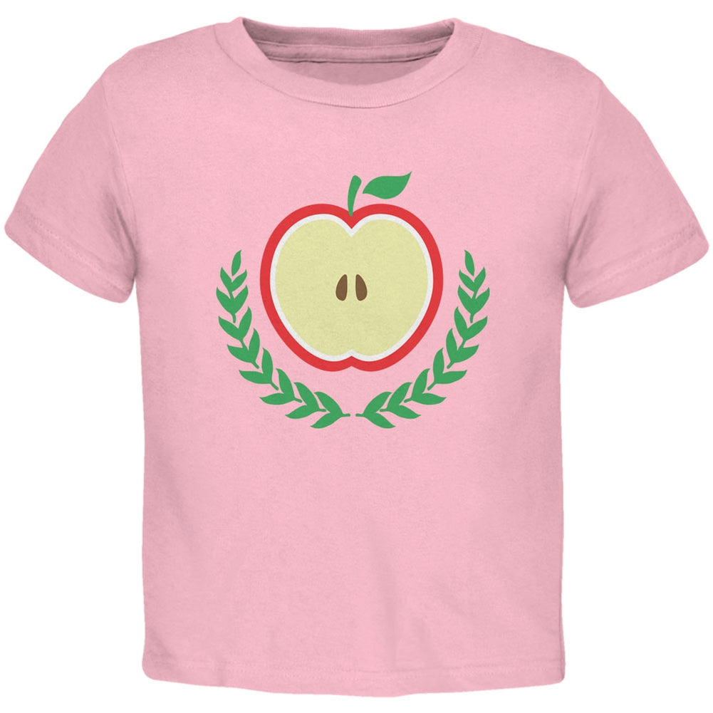 Baby Shower Theme Apple of My Eye Light Pink Toddler T-Shirt Toddler T-Shirts Old Glory 2T Pink 