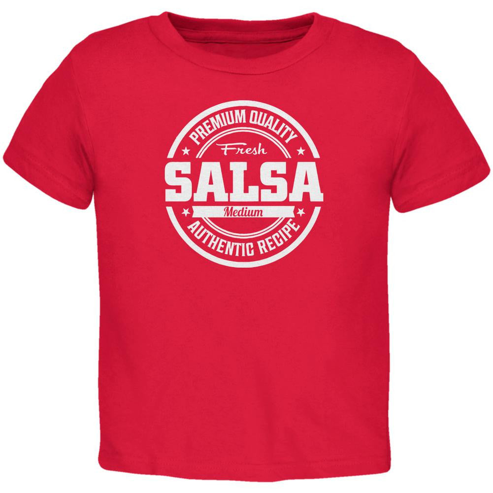 Halloween Salsa Costume Red Toddler T-Shirt Toddler T-Shirts Old Glory 2T Red 