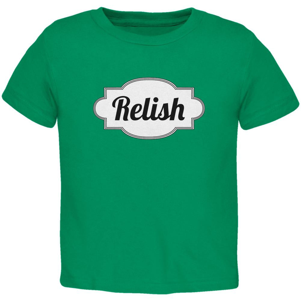 Halloween Relish Costume Kelly Green Toddler T-Shirt Toddler T-Shirts Old Glory 2T Green 