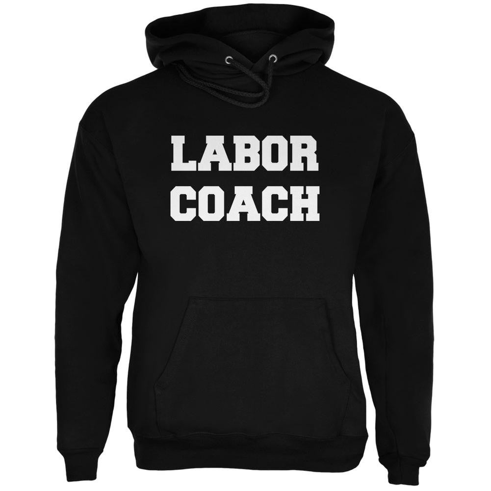 Labor Coach Black Adult Hoodie Men's Hoodies Old Glory 2XL Black 