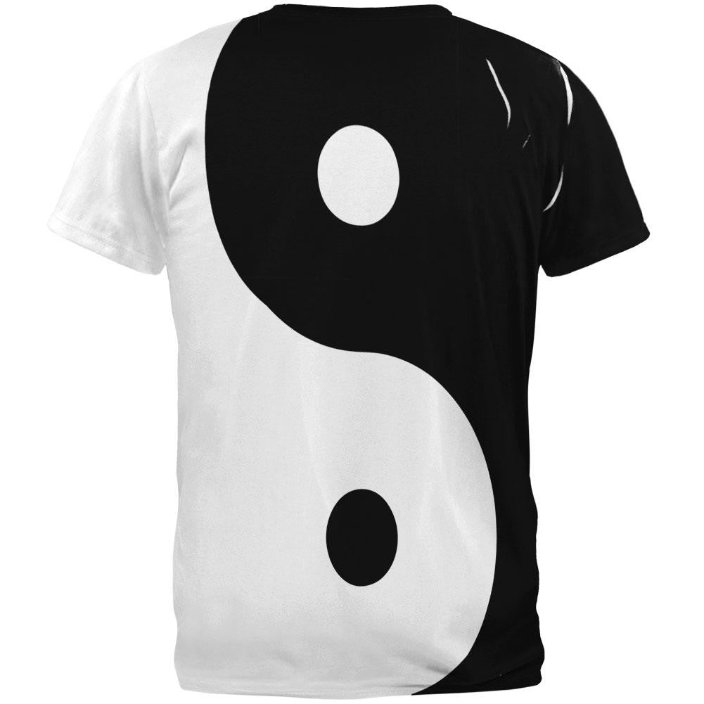 Yin Yang All Over Adult T-Shirt Men's T-Shirts Old Glory   