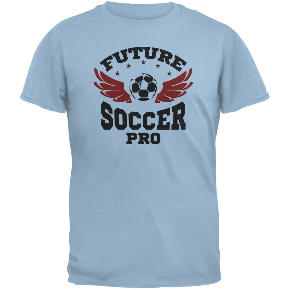 Future Soccer Pro Light Blue Youth T-Shirt Youth T-Shirts Old Glory LG Blue 