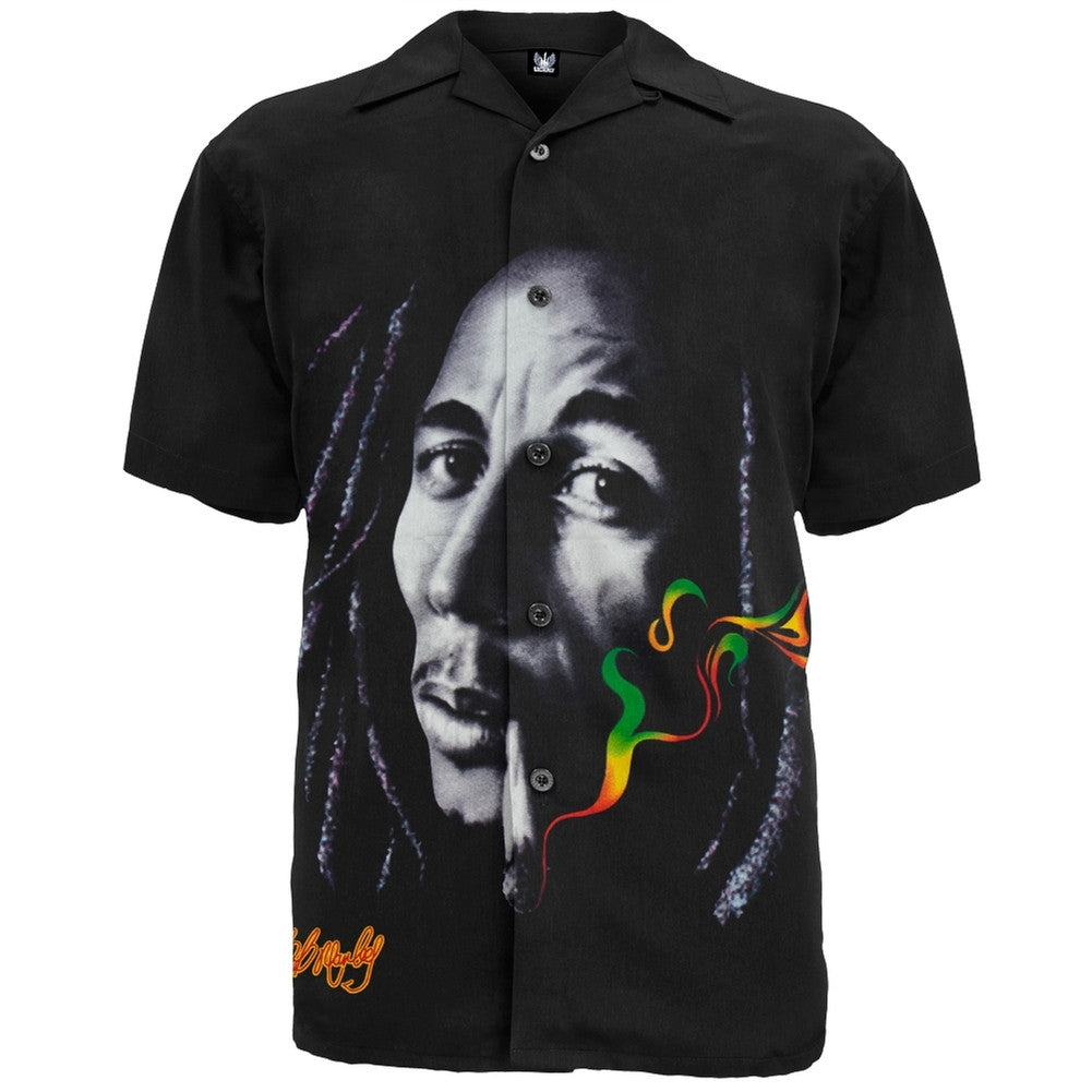 Bob Marley - Rasta Club Shirt Men's Club Shirts Bob Marley XL Black