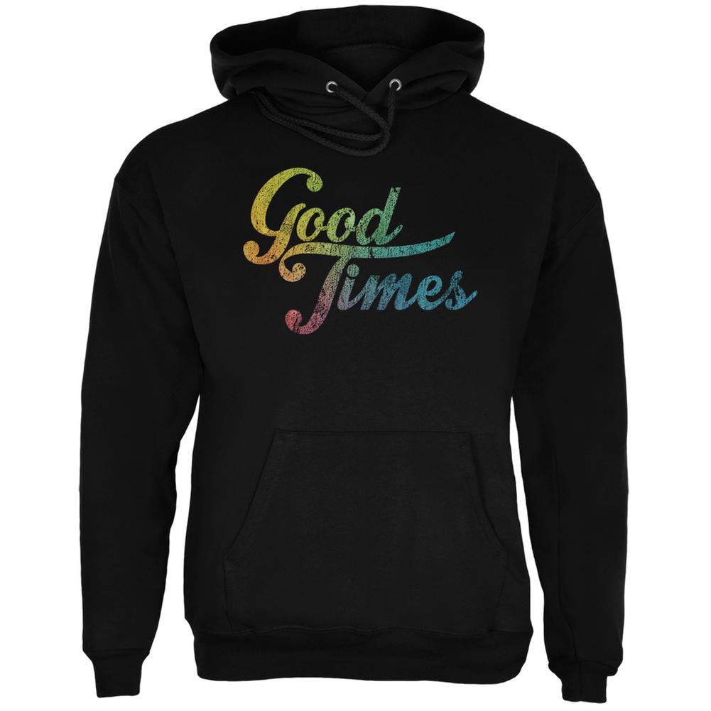 Good Times Black Adult Hoodie Men's Hoodies Life 2XL Black 