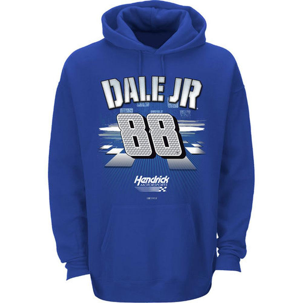 Dale Earnhardt Jr. - 88 Fan Up Adult Pullover Hoodie Men's Hoodies Dale Earnhardt Jr MD Blue 