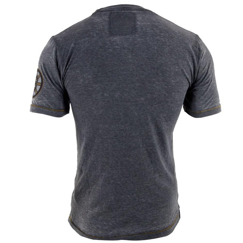 Boston Bruins - Est 1924 Hoist Premium Adult T-Shirt Men's T-Shirts Boston Bruins   