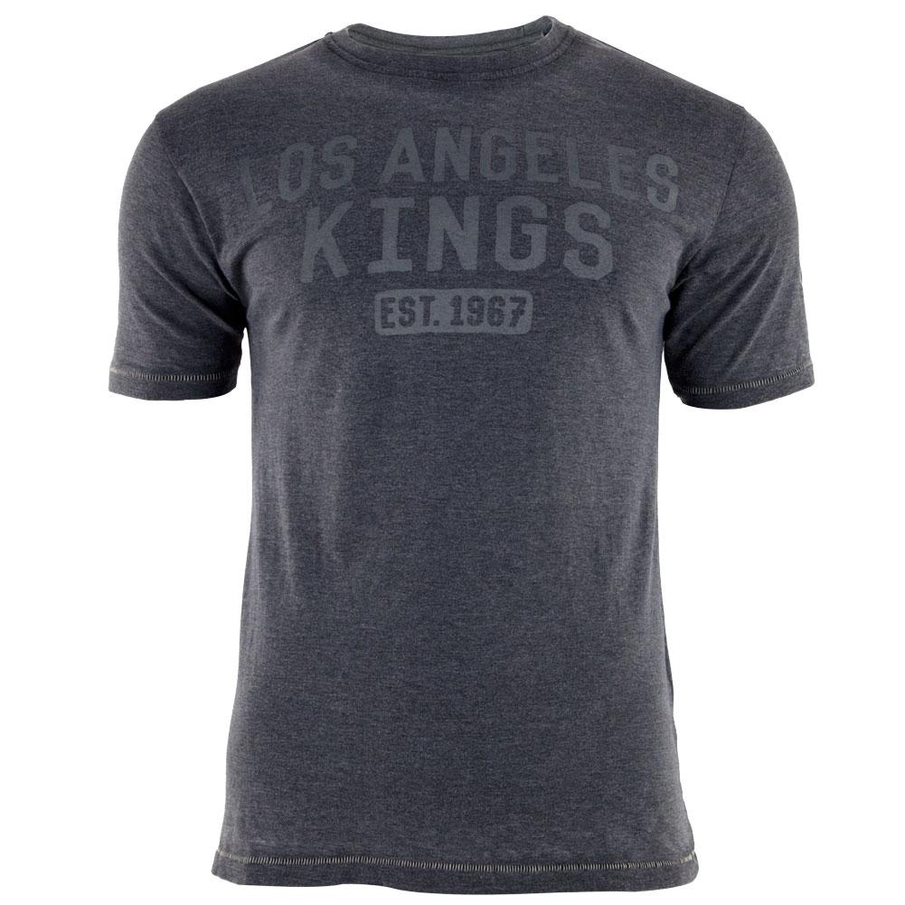 Los Angles Kings - Est 1967 Hoist Premium Adult T-Shirt Men's T-Shirts Los Angeles Kings MD Black