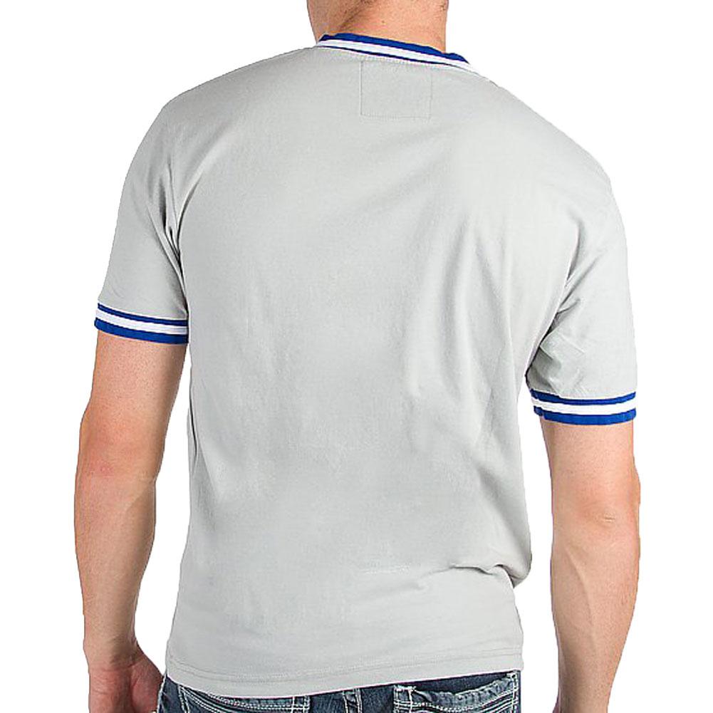 Kansas City Royals - KC Logo Eephus V-Neck Adult Jersey T-Shirt Men's T-Shirts Kansas City Royals   