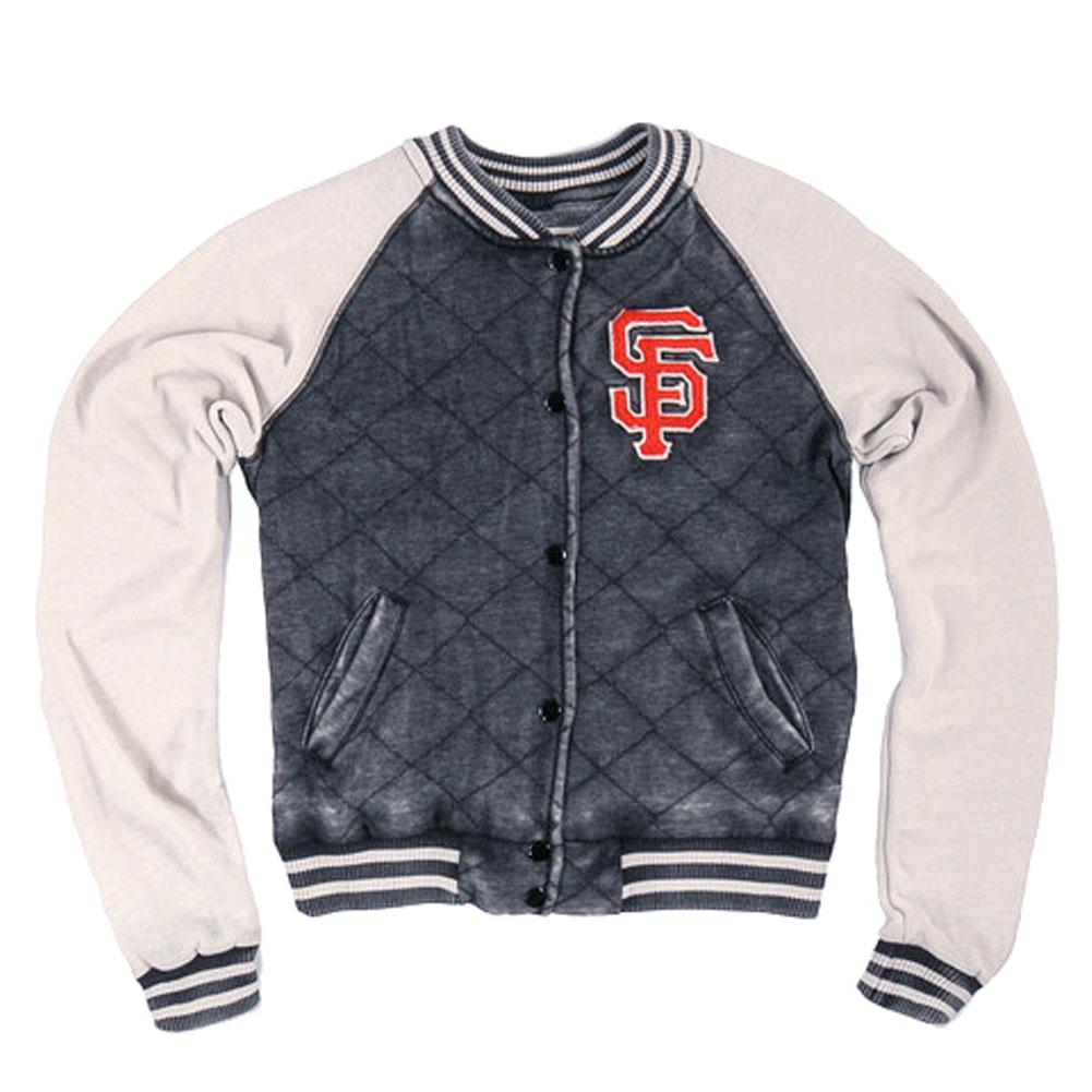 San Francisco Giants - Logo Brownstein Juniors Baseball Jacket Juniors Jackets San Francisco Giants LG Black 