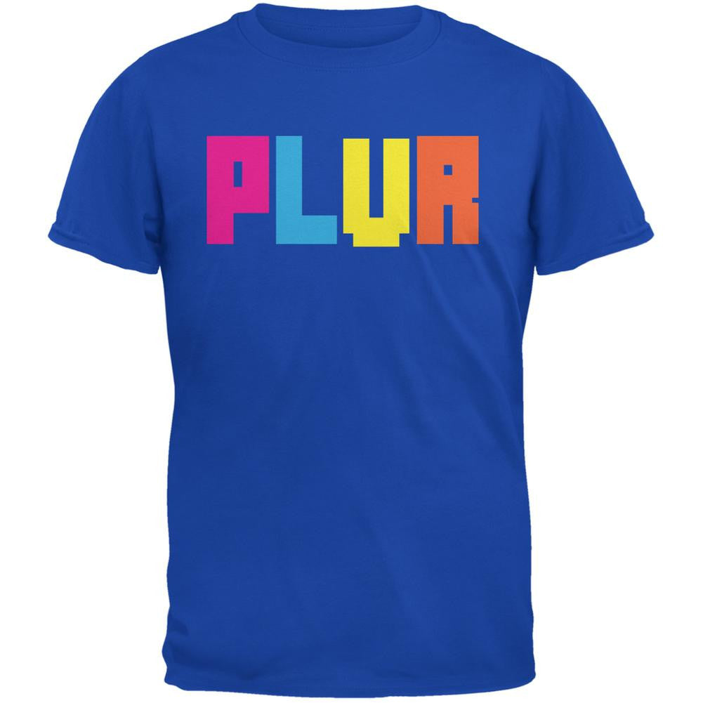 Plur Royal Adult T-Shirt Men's T-Shirts Old Glory 2XL Blue 