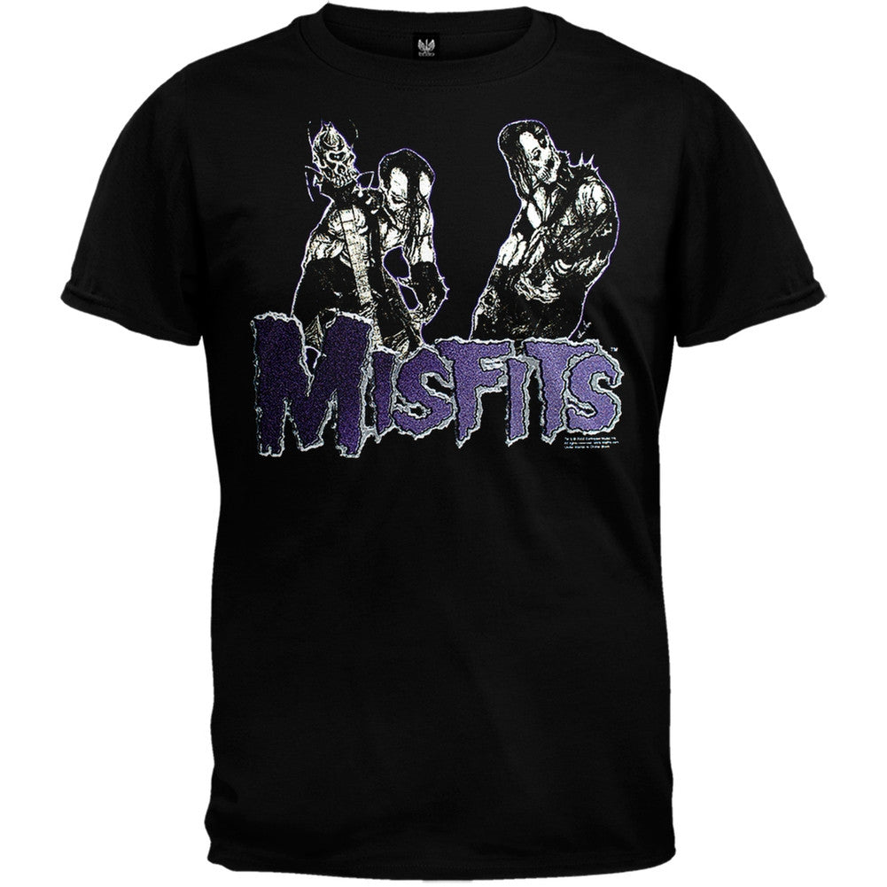 Misfits - Zombies T Shirt Men's T-Shirts Misfits SM Black