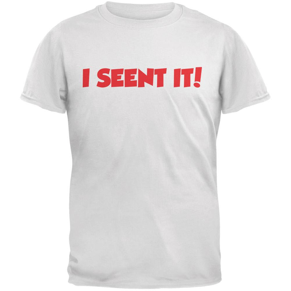 I Seent It White Adult T-Shirt Men's T-Shirts Old Glory 2XL White 