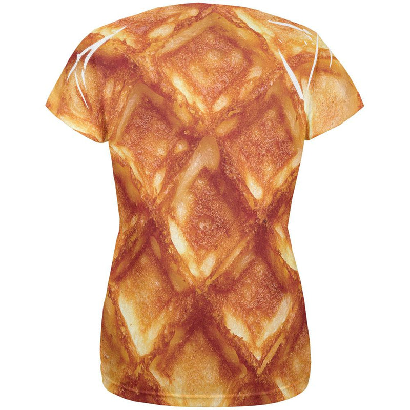 Waffle All Over Womens T-Shirt Women's T-Shirts Old Glory   