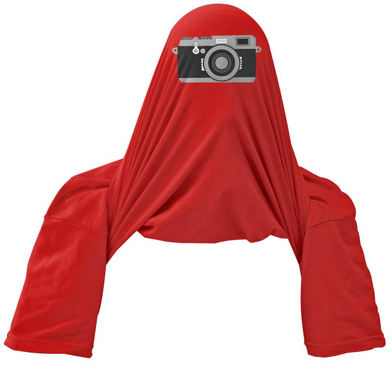 Halloween Amateur Photographer Costume Red Adult T-Shirt Men's T-Shirts Old Glory   