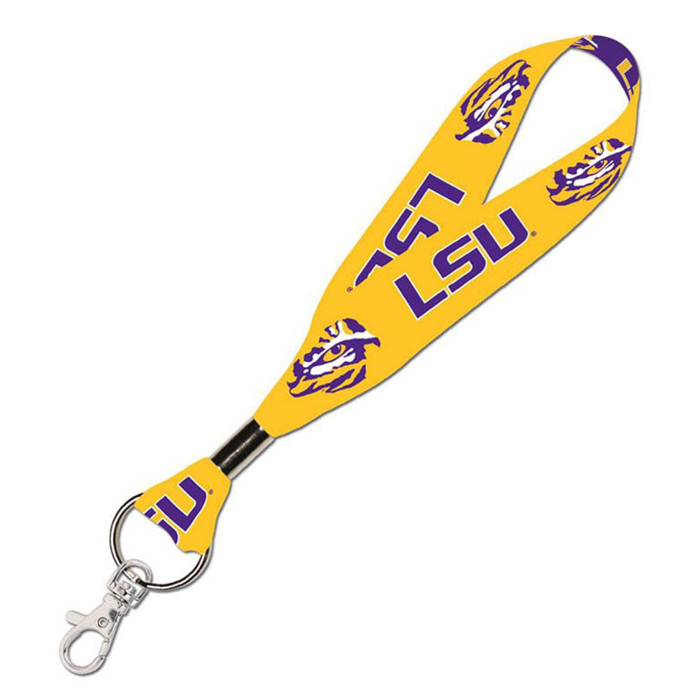 LSU Tigers - Name and Logo 1 Lanyard Key Strap Lanyards Old Glory   