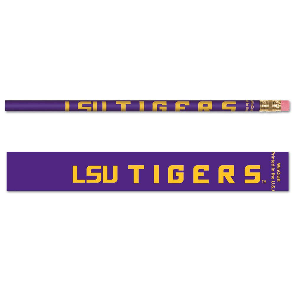 LSU Tigers - Pencil 6 Pack Pencils Old Glory   