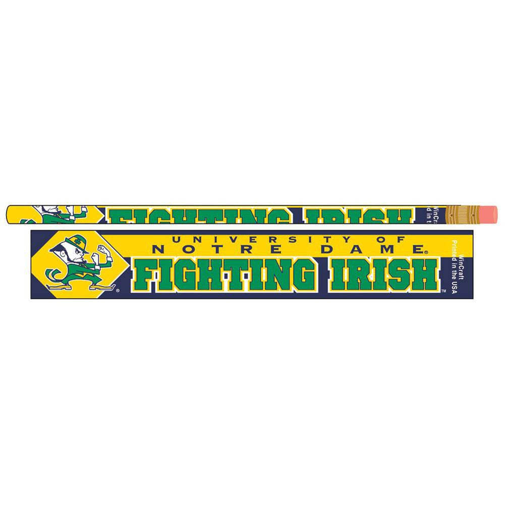 Notre Dame Fighting Irish - Pencil 6 Pack Pencils Old Glory   