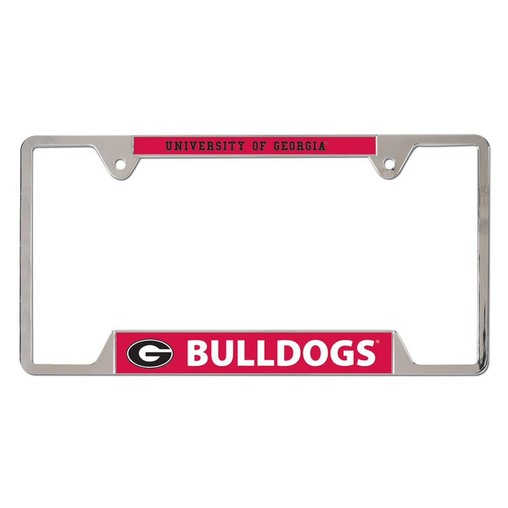 Georgia Bulldogs - University of Metal License Plate Frame License Plate Frames Old Glory   