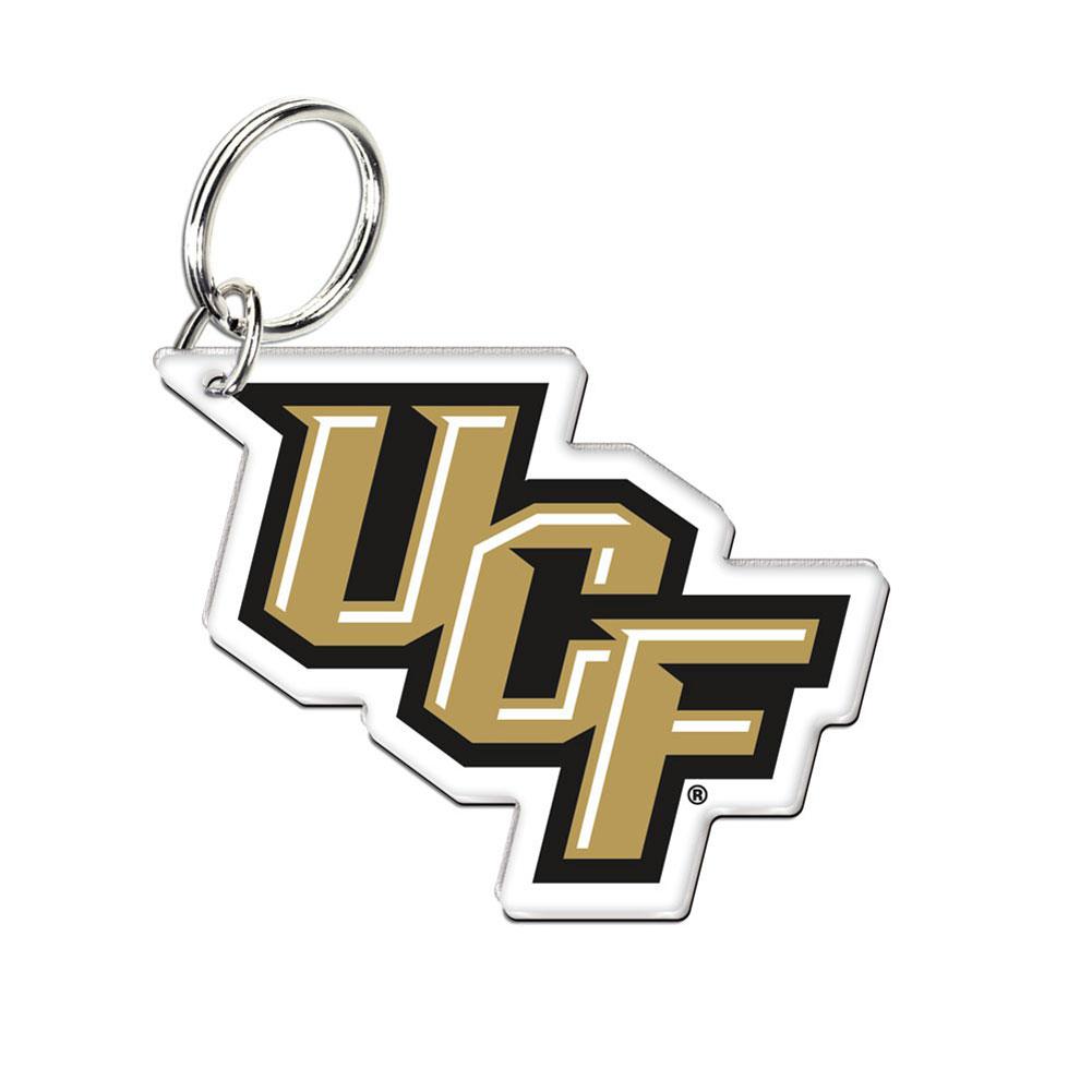 UCF Knights - Logo Acrylic Keychain Keychains Old Glory OS Beige 