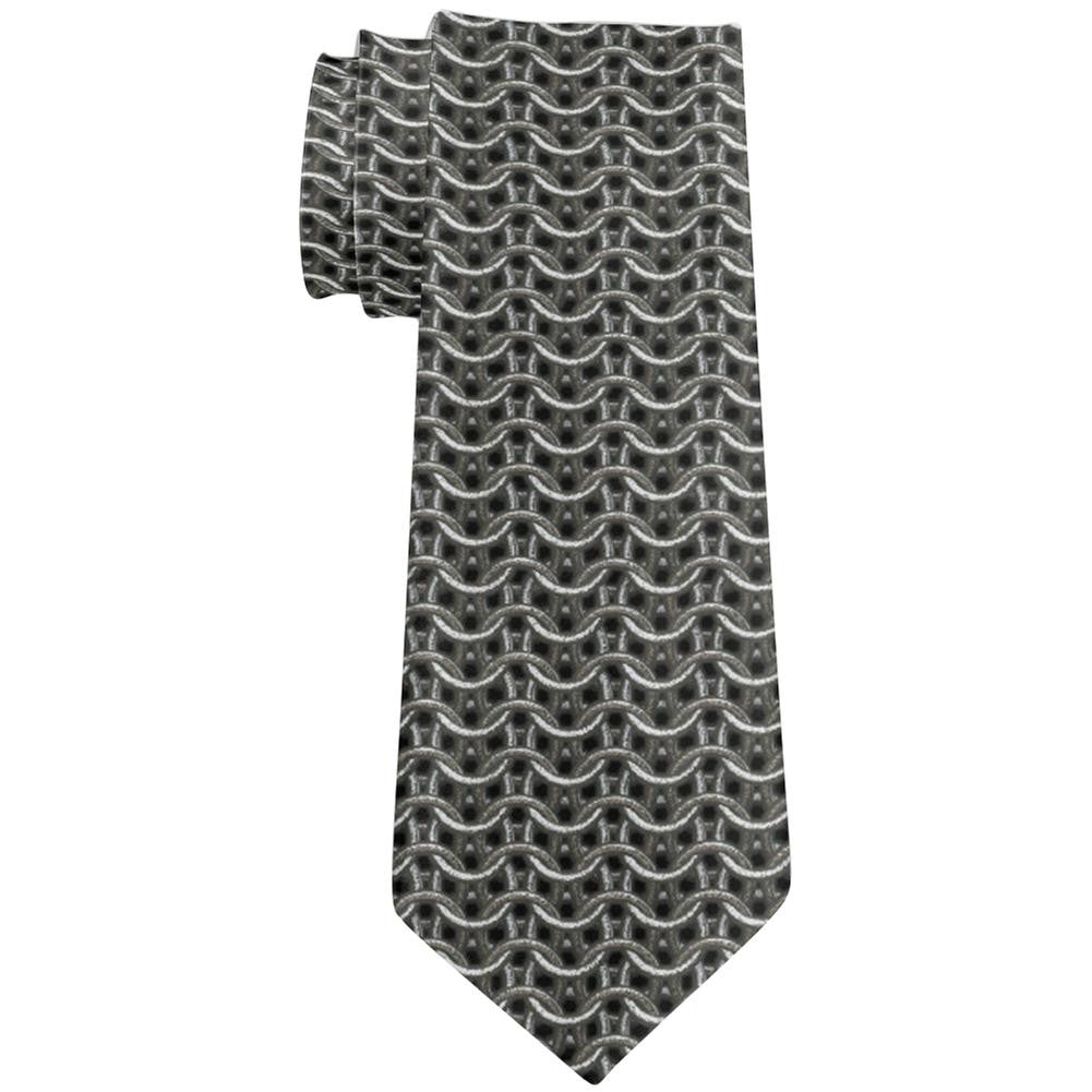 Chainmail Warrior All Over Neck Tie Men's Neck Ties Old Glory   