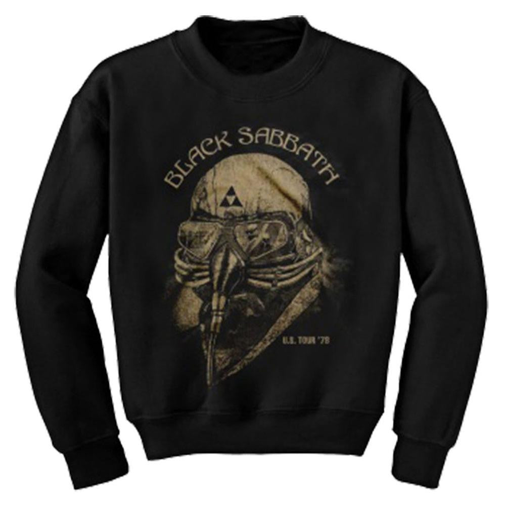 Black Sabbath - US 79 Tour Adult Crew Neck Sweatshirt Men's Sweatshirts Black Sabbath   