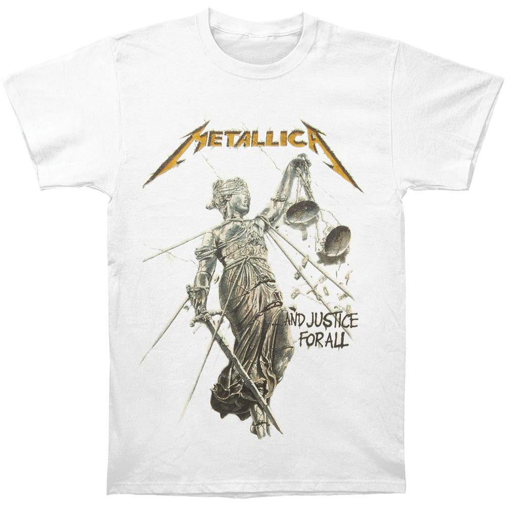 Metallica - Justice Adult T-Shirt Men's T-Shirts Metallica   