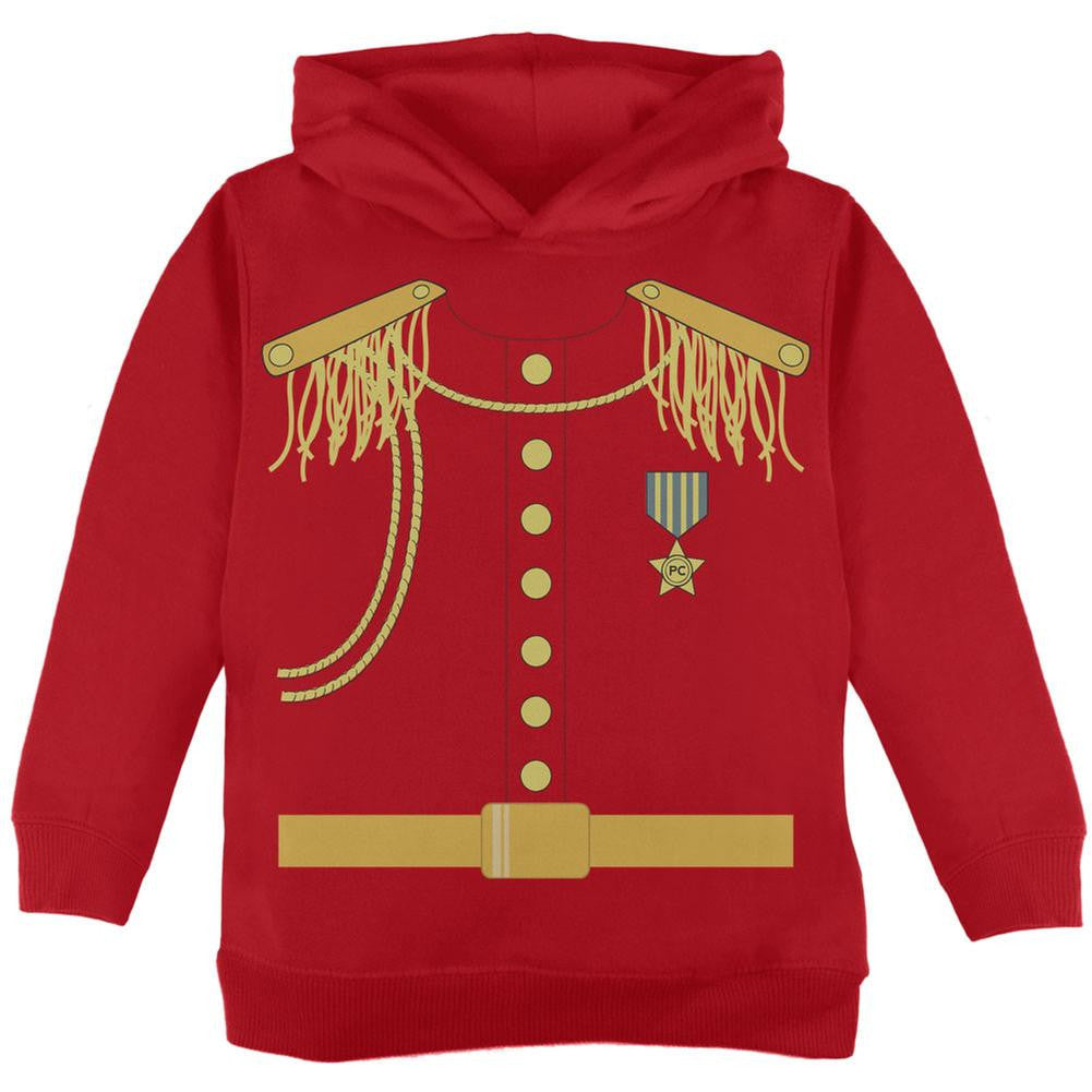 Halloween Prince Charming Costume Red Toddler Hoodie Toddler Hoodies Old Glory   