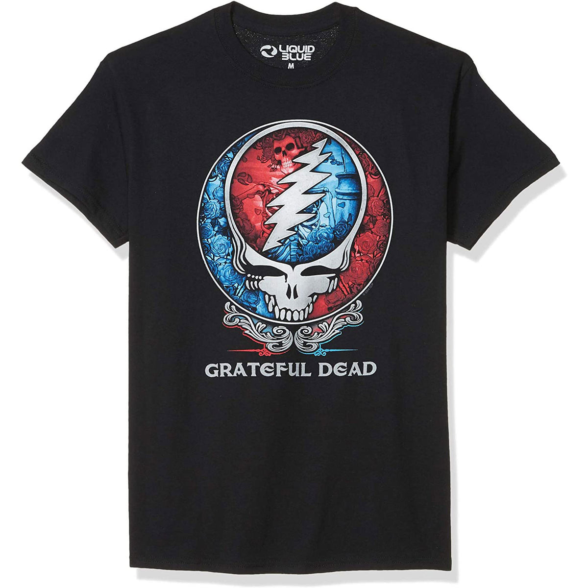 Grateful Dead - Bertha Steal Your Face Adult T-Shirt Men's T-Shirts Old Glory MD