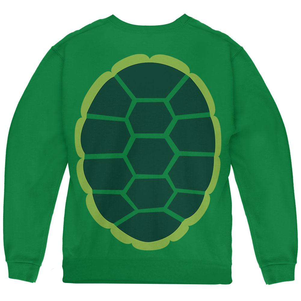 Halloween Costume Turtle Costume Green Youth Sweatshirt Youth Sweatshirts Old Glory   