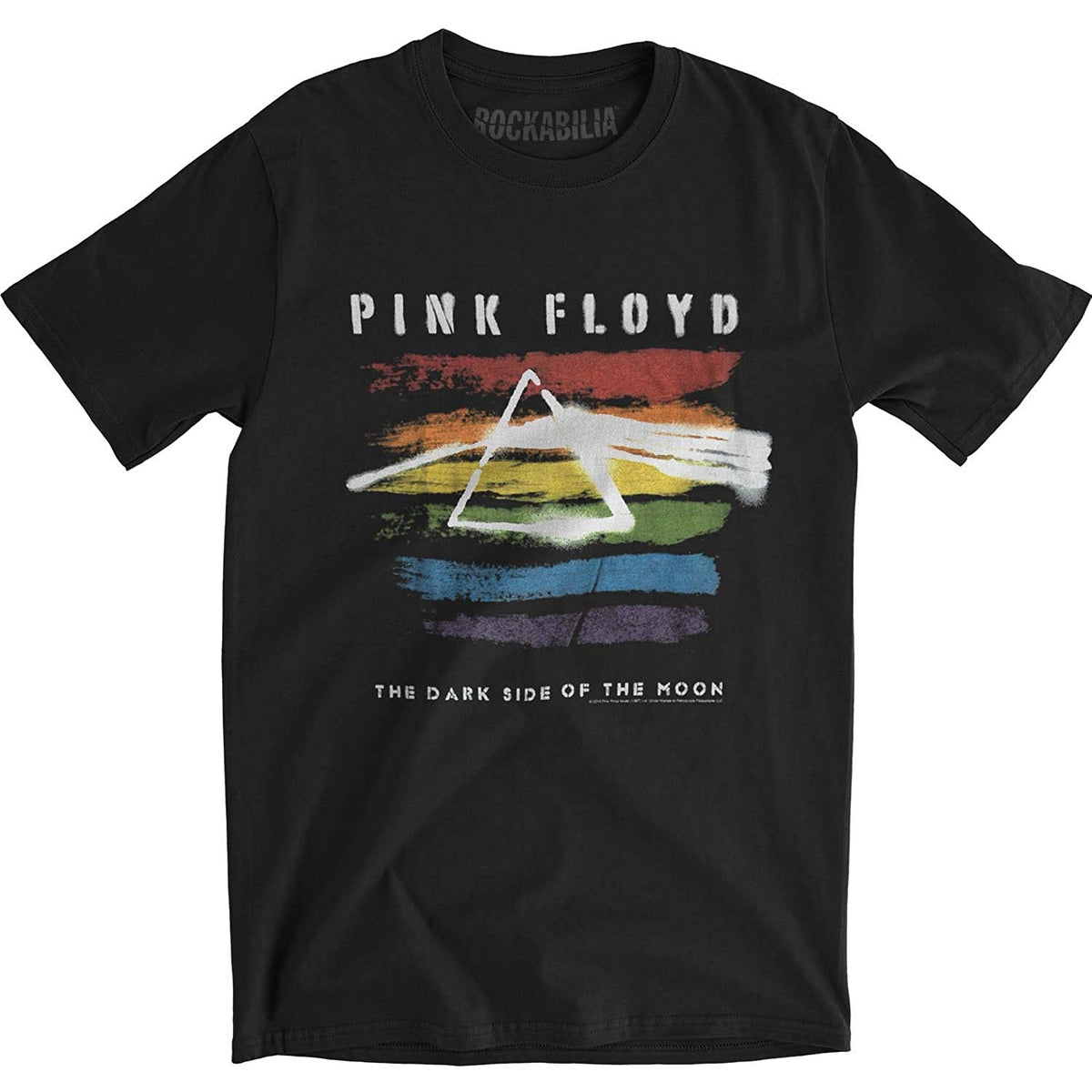 Pink Floyd - Dark Side Brushed Adult T-Shirt Men's T-Shirts Old Glory   