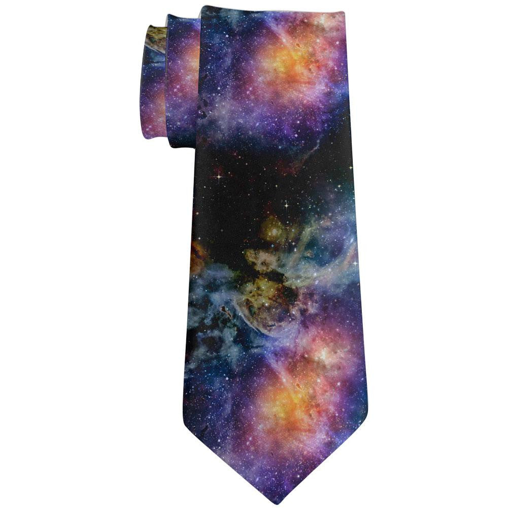 Galaxy All Over Neck Tie Men's Neck Ties Old Glory   