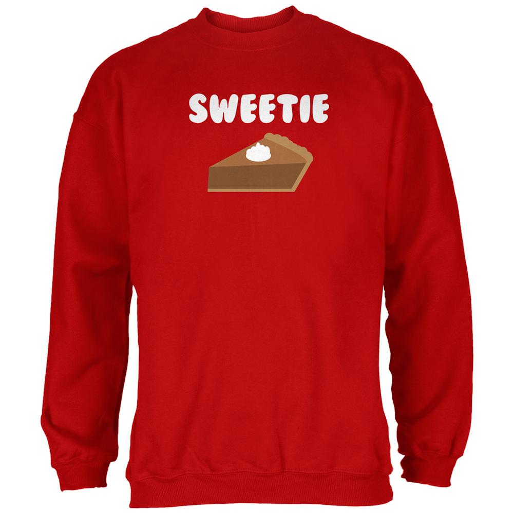 Thanksgiving Sweetie Pie Red Adult Sweatshirt Men's T-Shirts Old Glory 2XL Red 