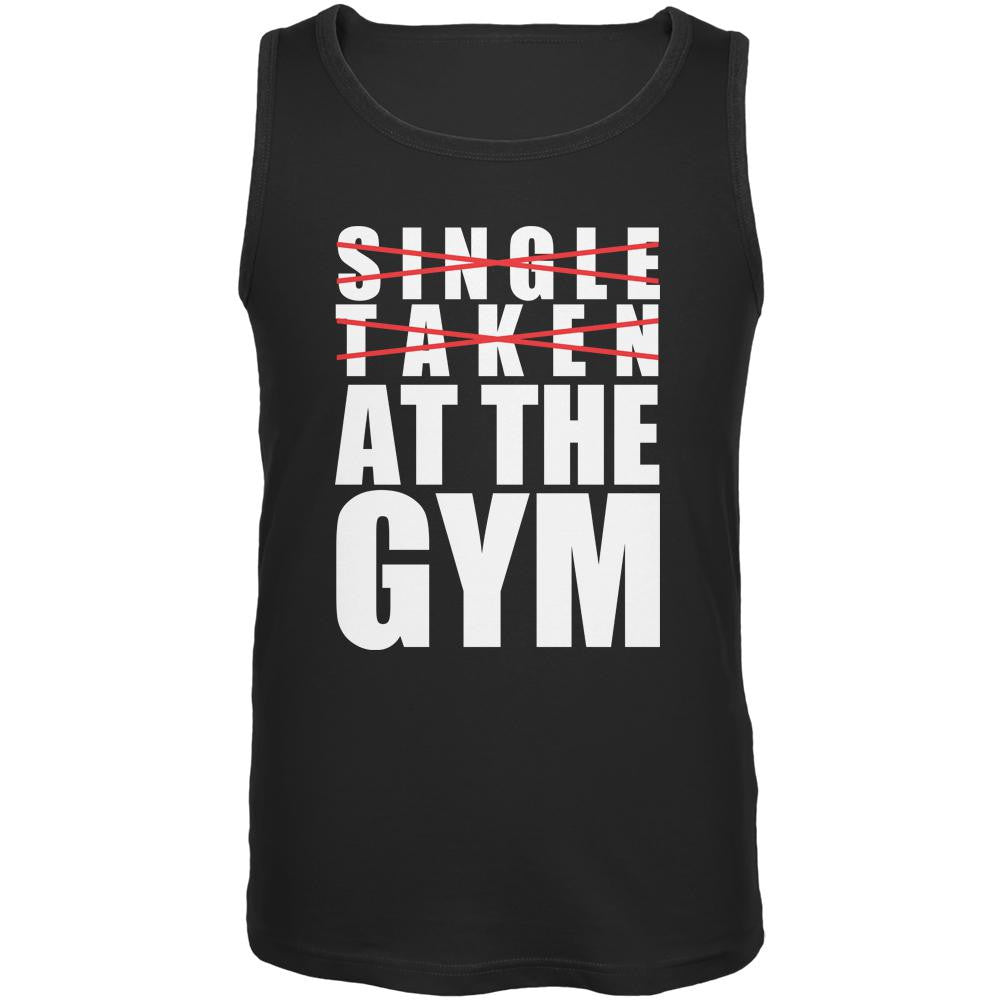 Training Single Taken At The Gym Black Adult Tank Top Men's Tank Tops Old Glory 2XL Black 