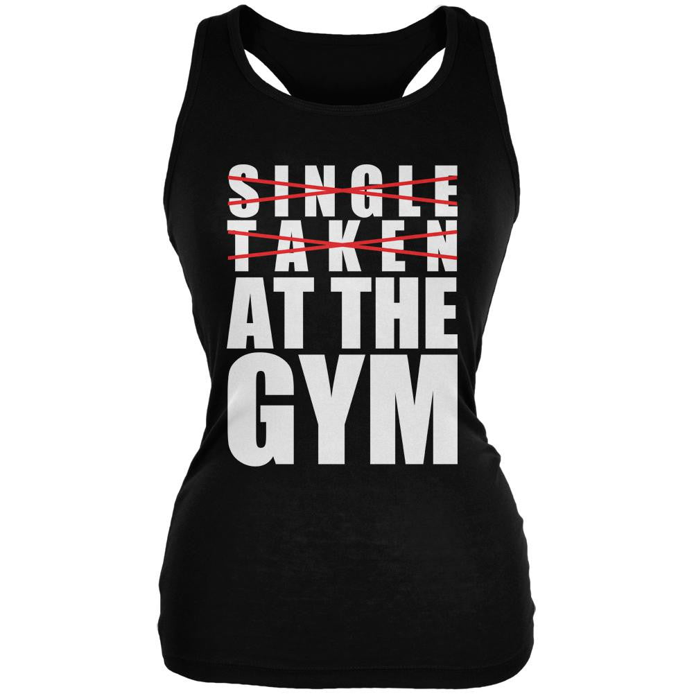 Training Single Taken At The Gym Black Juniors Soft Tank Top Juniors Tank Tops Old Glory 2XL Black 