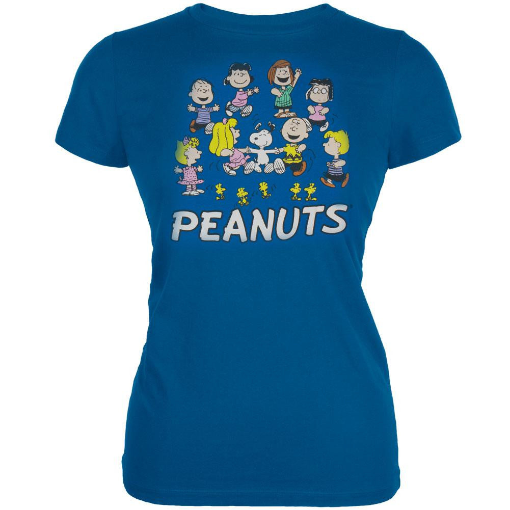 Peanuts - Gang Juniors T-Shirt Juniors T-Shirts Old Glory   