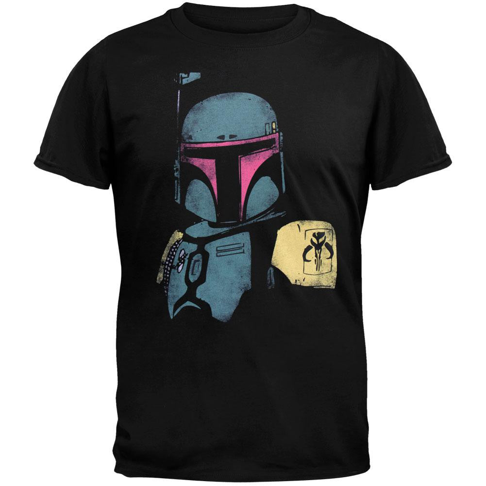 Star Wars - Boba Bad Boy Adult T-Shirt Men's T-Shirts Star Wars 2XL Black 