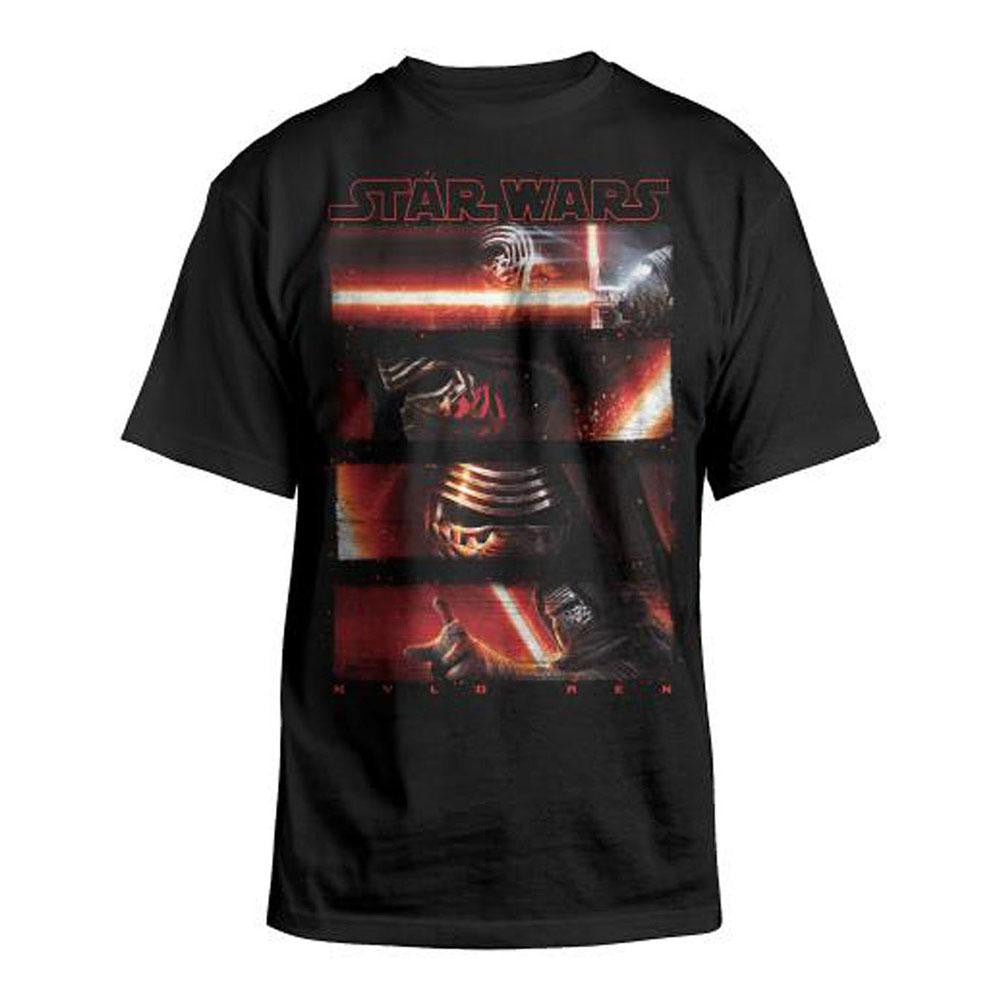 Star Wars - Kylo Ren Adult T-Shirt Men's T-Shirts Star Wars SM Black 