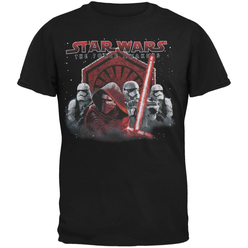 Star Wars - Break Forth Adult T-Shirt Men's T-Shirts Old Glory SM Black 