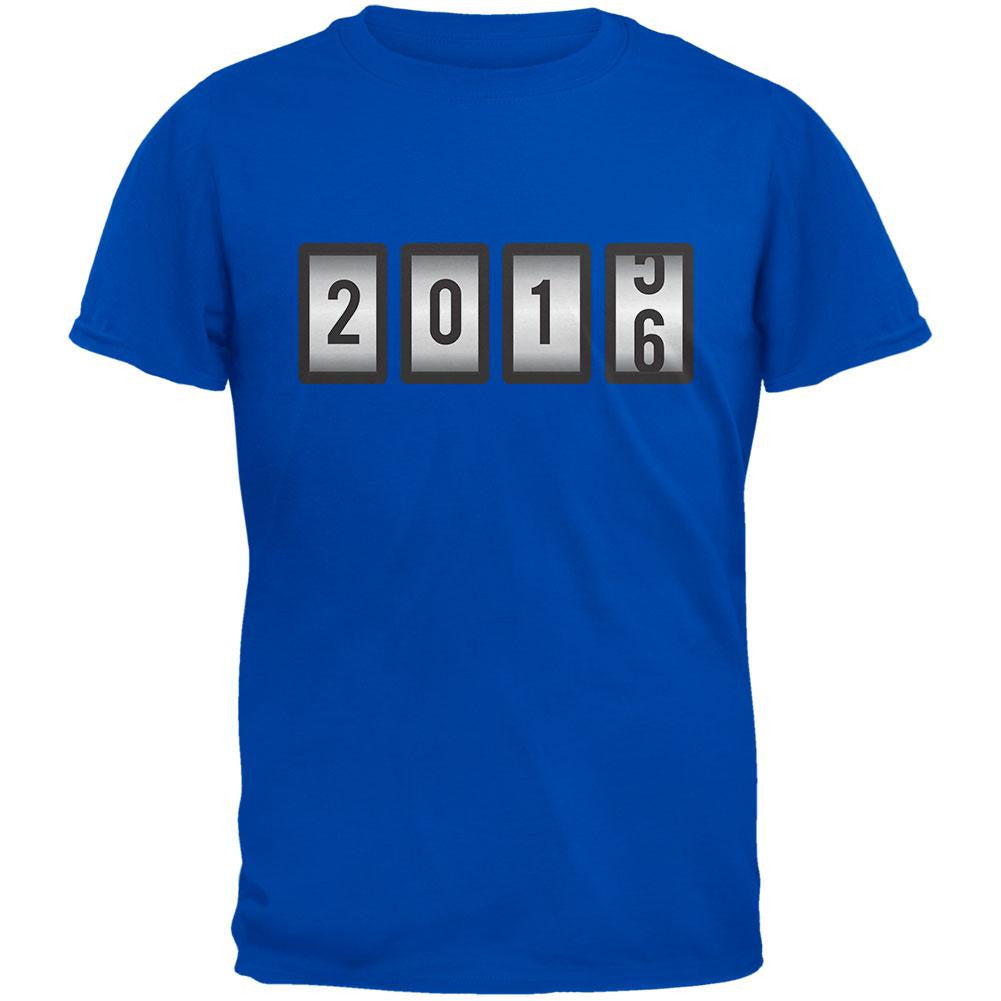 New Years 2016 Slots Royal Adult T-Shirt Men's T-Shirts Old Glory 2XL Blue 