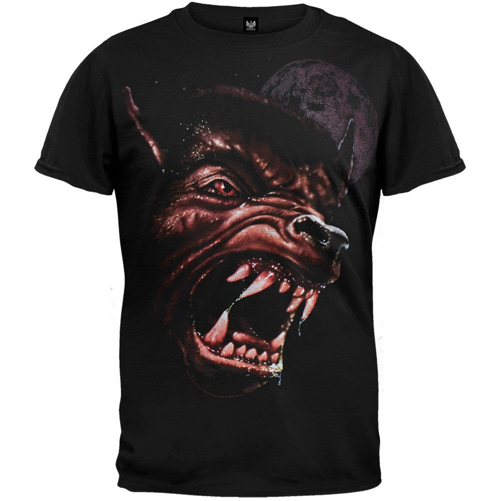 Werewolf T Shirt Men's T-Shirts Parody 2XL Black